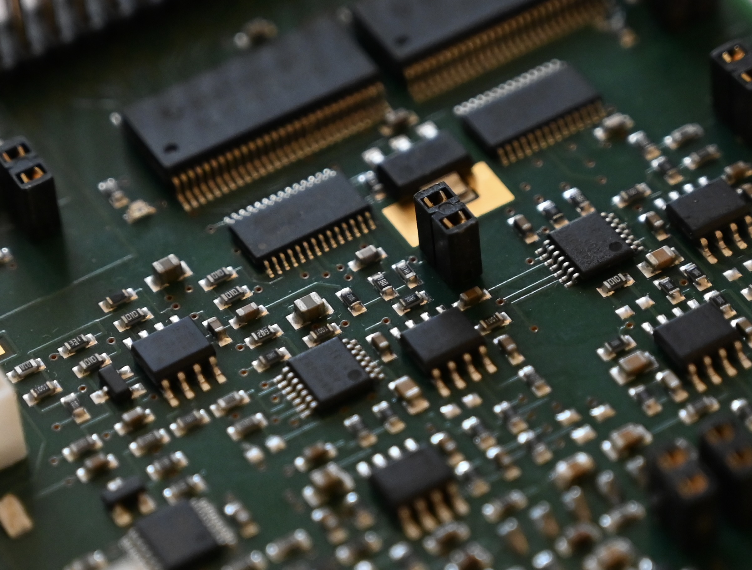 Close Picture of an SMD Board